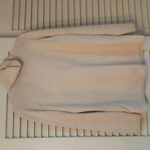 Jeanne Pierre Cozy Cream Colored Sweater, Longer Length, Women's Size‎ Large